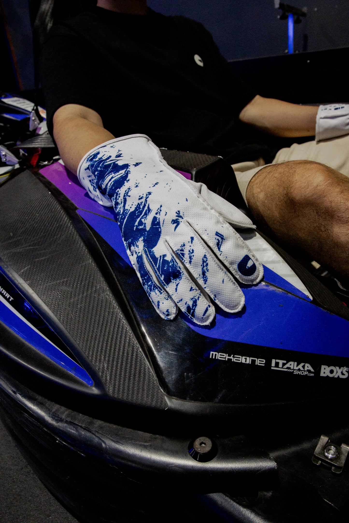 Kasual Karting Gloves (GHOST)