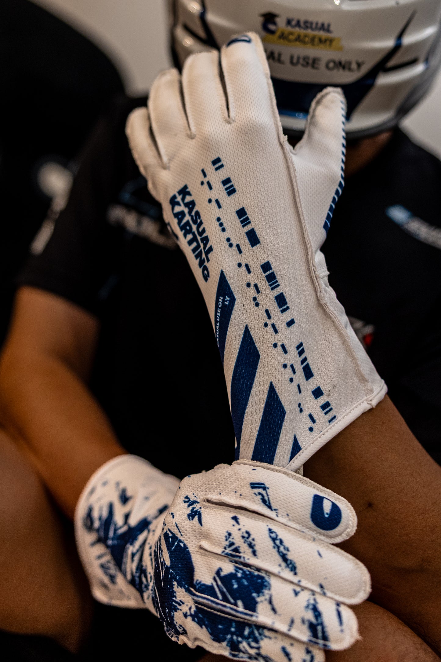 Kasual Karting Gloves (GHOST)