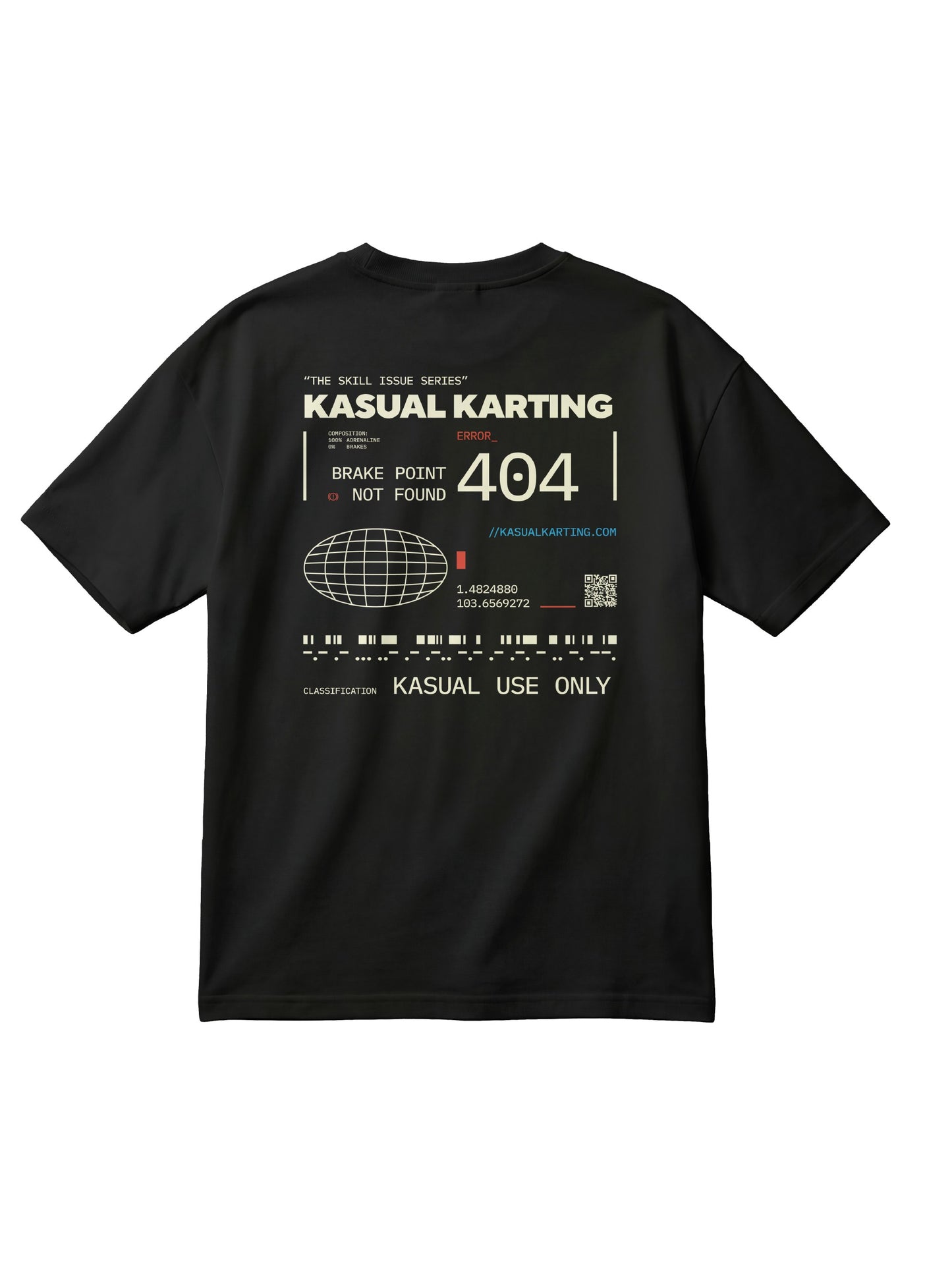 KASUAL Oversized Tee - Skill Issue Series